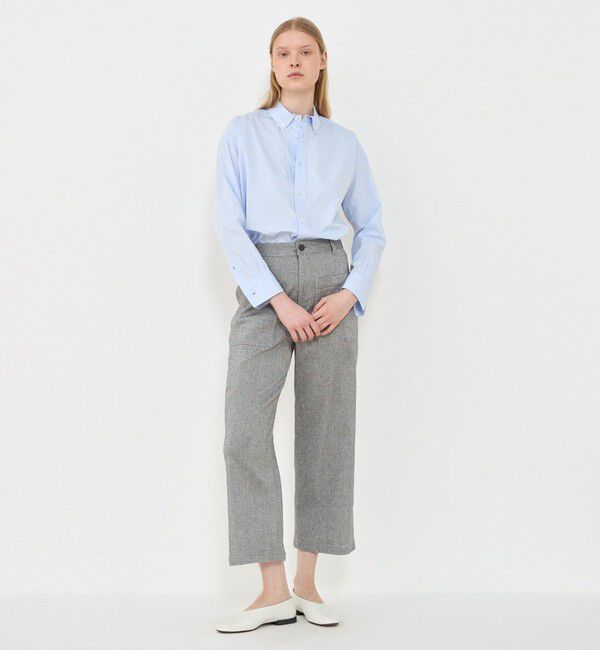 GALERIE VIE「コットンブロード ボタンダウンシャツ」|シャツ・ブラウス|