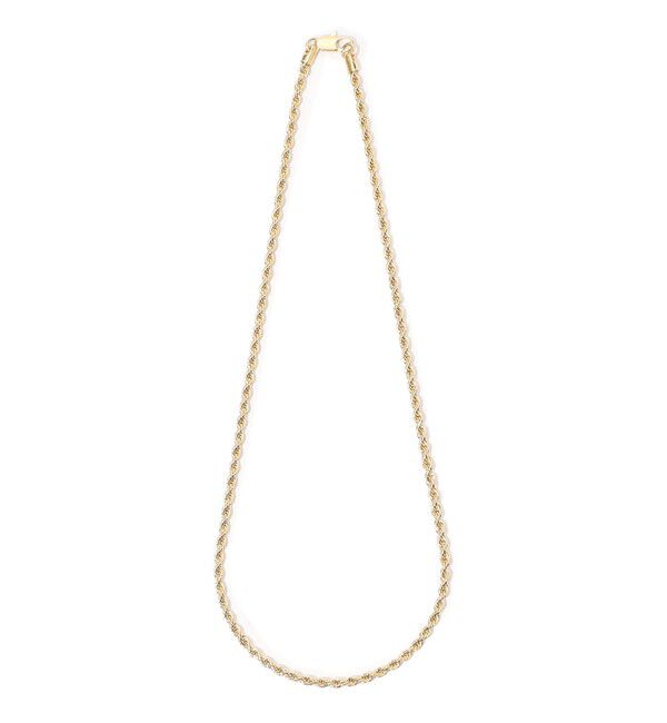TOMORROWLAND GOODS「【別注】LAURA LOMBARDI ROPE チェーンネックレス」|ネックレス|91 ゴールド