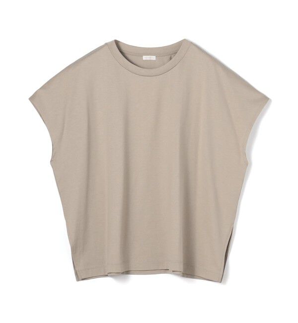 GALERIE VIE「ファインコットン ワイドクルーネックプルオーバー」|Tシャツ・カットソー|15 グレー