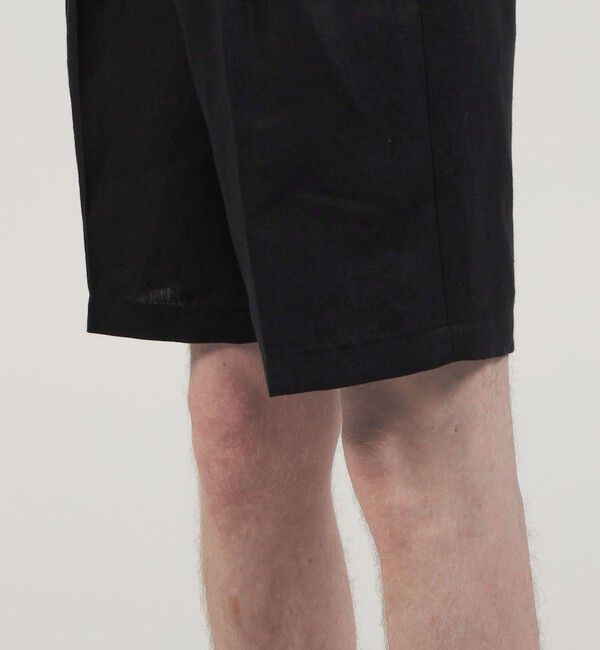 TOMORROWLAND MENS「ベルジャンリネン 2プリーツショーツ」|その他|