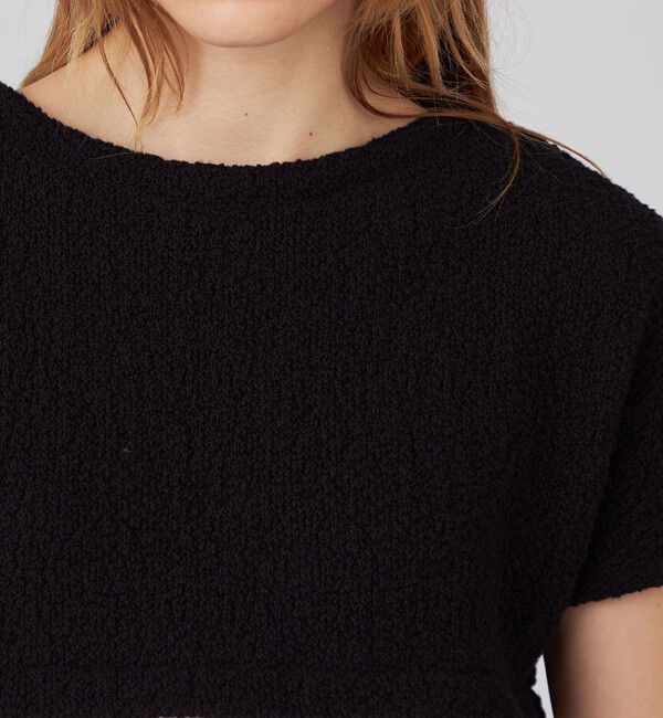 Ballsey「バルキーヤーンジャージーコンビ ティアードプルオーバー」|Tシャツ・カットソー|