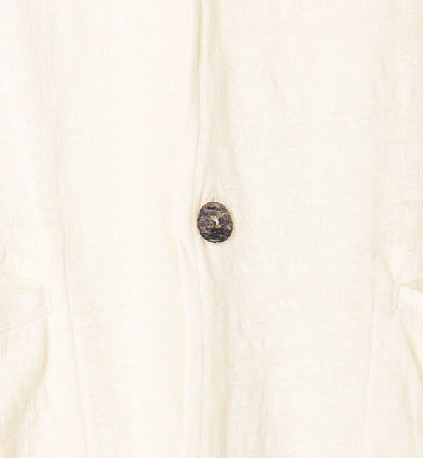 GALERIE VIE「リネンジャージー カーディガンジャケット」|カーディガン|