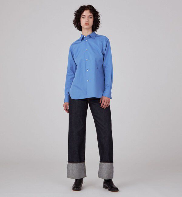 MACPHEE「ファインブロード レギュラーカラーシャツ」|シャツ・ブラウス|