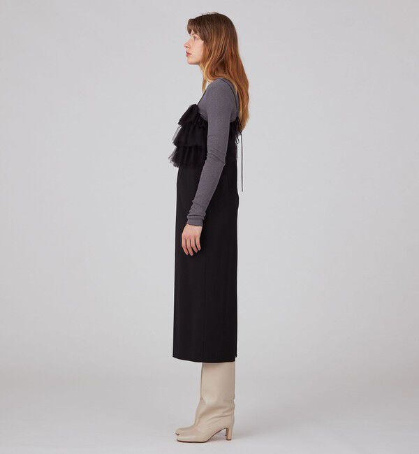 Ballsey「シフォンチュール キャミソールワンピース」|ワンピース|