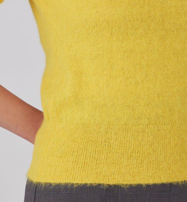 MACPHEE「アルパカシャギー ポロプルオーバー」|ニット・セーター|