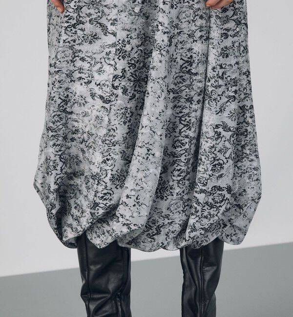 DES PRES「ビンテージカーペットプリント バルーンスカート」|スカート|