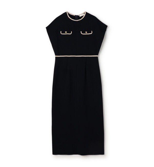 Ballsey「ミラノリブ ポケットワンピース」|ワンピース|69 ネイビー