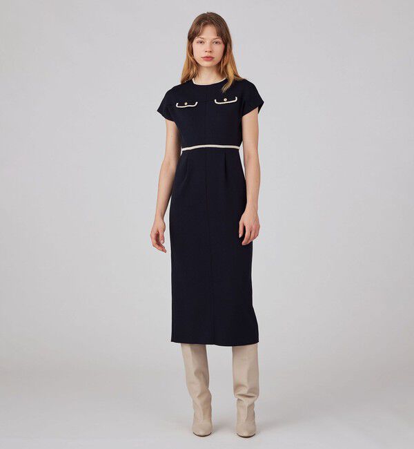 Ballsey「ミラノリブ ポケットワンピース」|ワンピース|