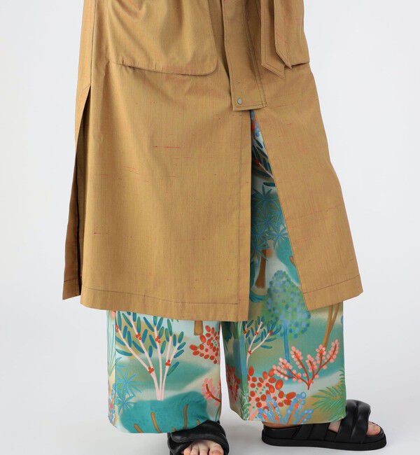 CABaN「コットンシルクストレッチ ロングジレ」|その他|