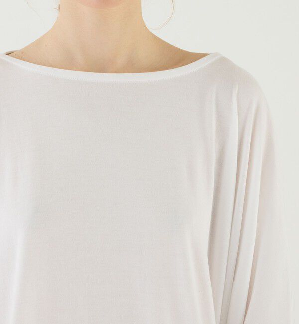 GALERIE VIE「パウダーコットン ワイドプルオーバー」|Tシャツ・カットソー|