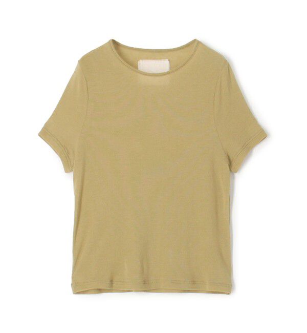 TOMORROWLAND GOODS「【一部別注】 V::ROOM ハーフスリーブカットソー」|Tシャツ・カットソー|53 カーキ