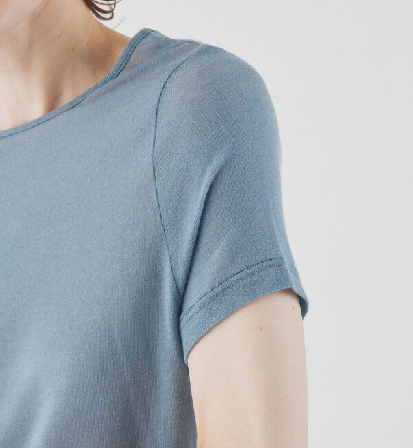 TOMORROWLAND GOODS「【一部別注】 V::ROOM ハーフスリーブカットソー」|Tシャツ・カットソー|