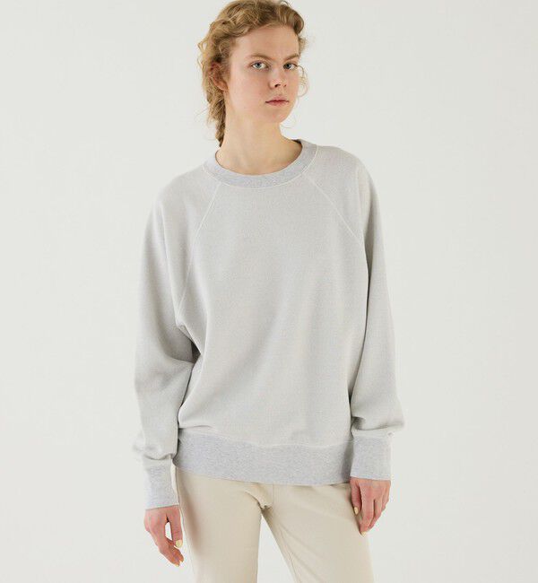 GALERIE VIE「スビンバックパイルラメ ラグランスリーブプルオーバー」|スウェット・ジャージ|