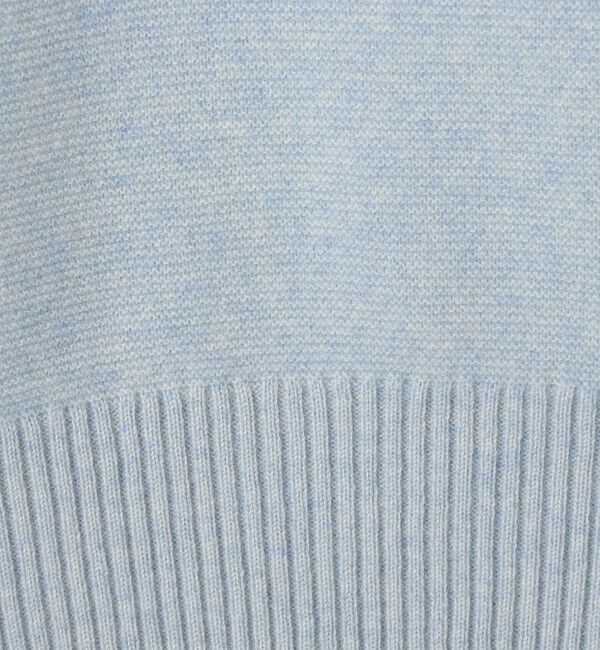 GALERIE VIE「カシミヤコットン ビルドネックプルオーバー」|ニット・セーター|