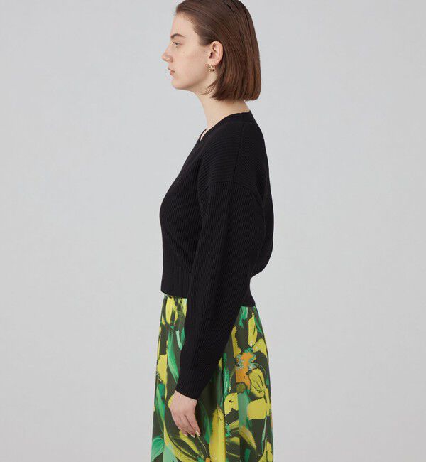 Ballsey「リンクスリブ Vネックプルオーバー」|ニット・セーター|