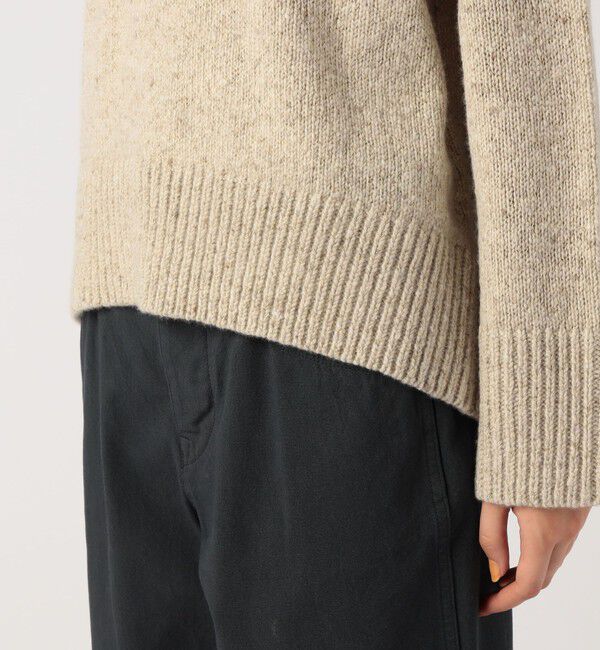 GALERIE VIE「ツイーディールレックス クルーネックプルオーバー」|ニット・セーター|