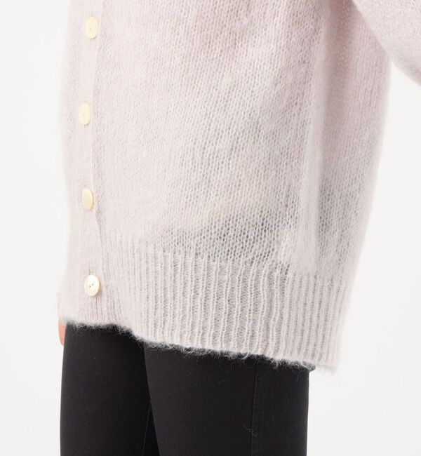 GALERIE VIE「キッドモヘア Vネックカーディガン」|カーディガン|