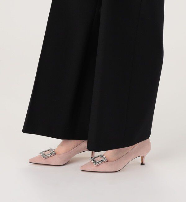 TOMORROWLAND GOODS「TOMORROWLAND スエードビジューパンプス」|パンプス|