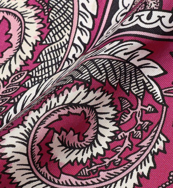 SOULEIADO「シルクプリントスカーフ」|バンダナ・スカーフ|