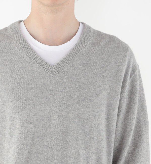 GALERIE VIE「スコットランドカシミヤ Vネックプルオーバー」|ニット・セーター|