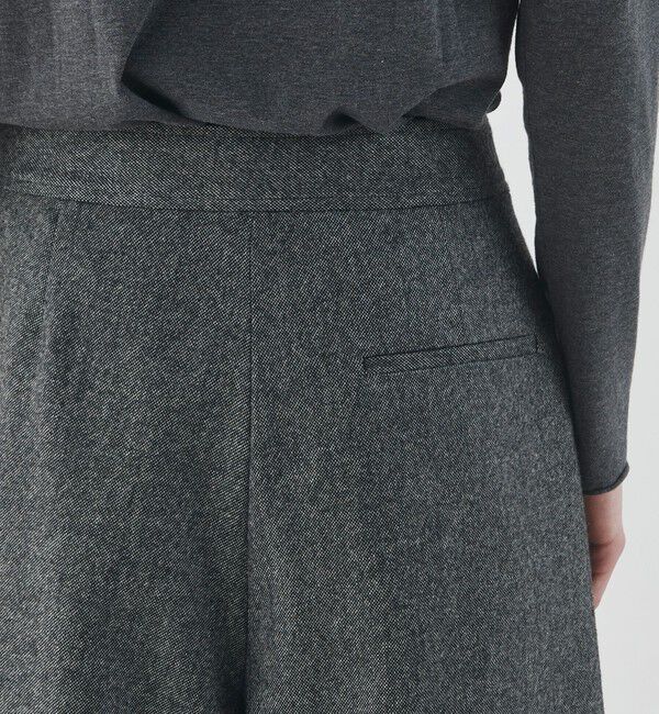 GALERIE VIE「グリジオコットーネ クロップドワイドパンツ」|その他|