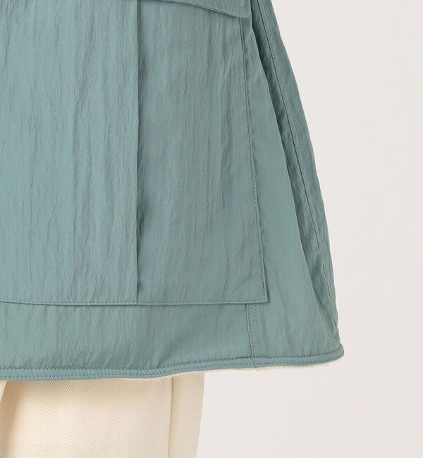 BACCA「レーヨンウール リバーシブルジャケット」|ダッフルコート|