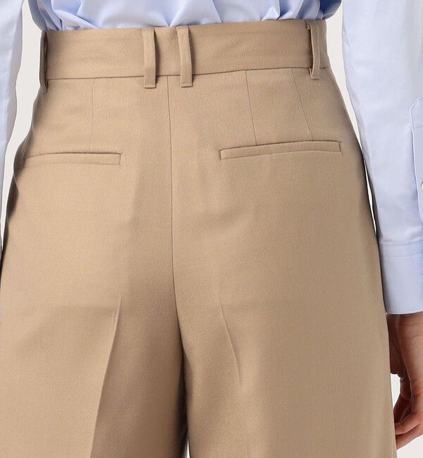 MACPHEE「ウールサキソニー ハイウエストパンツ」|その他|