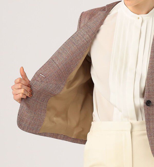 TOMORROWLAND collection「メランジウィンドウペン キザミカラージャケット」|その他|