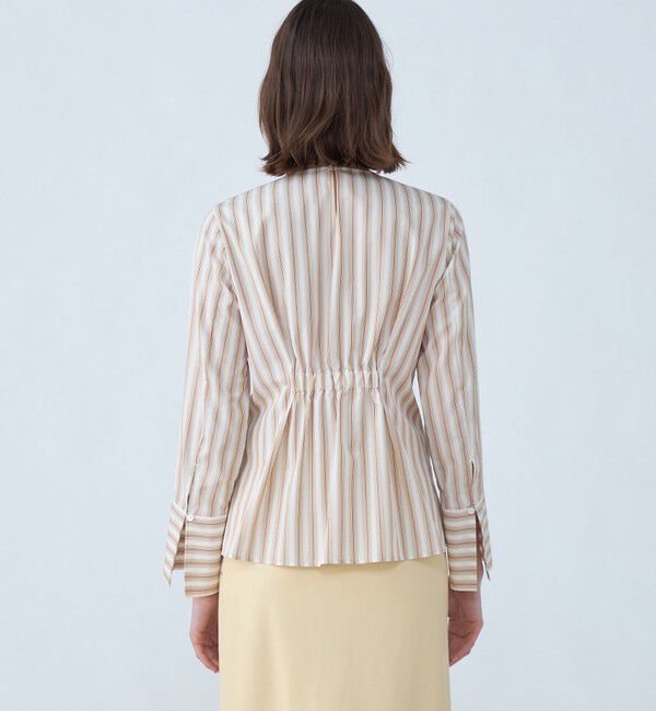 MACPHEE「コットンブロード プルオーバーブラウス」|シャツ・ブラウス|