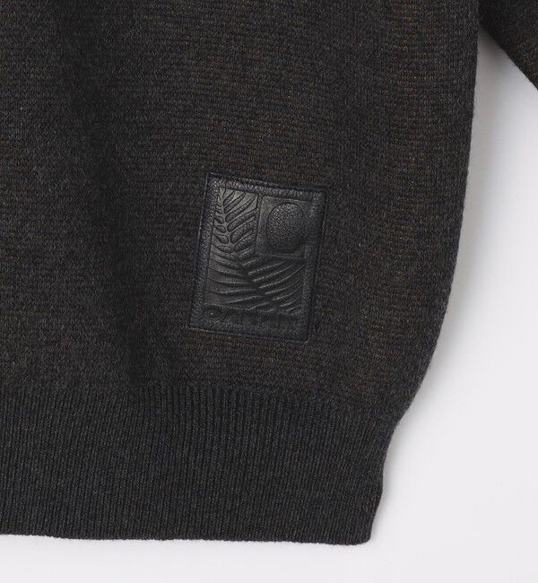 CABaN「CABaN コットンカシミヤジャカード JAZZ BAND クルーネックカーディガン」|カーディガン|