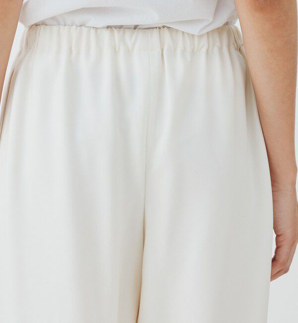 GALERIE VIE「ウォッシャブルギャバジン イージーセミワイドパンツ」|その他|