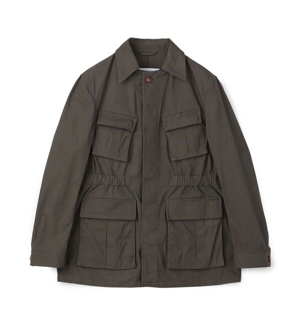 TOMORROWLAND MENS「コットン ファティーグジャケット BRADFORD SYSTEM」|ブルゾン・スタジャン|57 カーキ