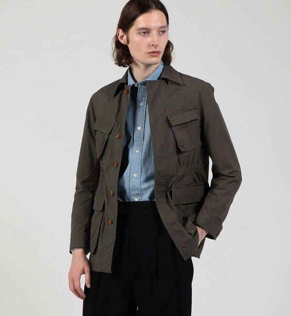 TOMORROWLAND MENS「コットン ファティーグジャケット BRADFORD SYSTEM」|ブルゾン・スタジャン|