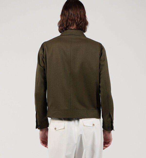 TOMORROWLAND MENS「パタゴニアウールソラーロ フライトジャケット DORMEUIL」|ブルゾン・スタジャン|