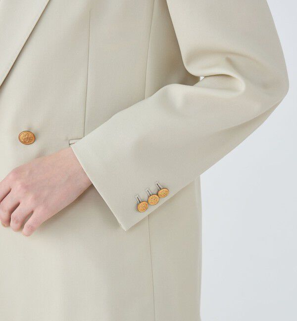 MACPHEE「ウールギャバジン ダブルブレストジャケット」|テーラードジャケット|