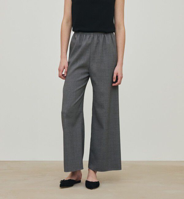 DES PRES「ポリエステルウールバラシャ リラックスパンツ」|その他|
