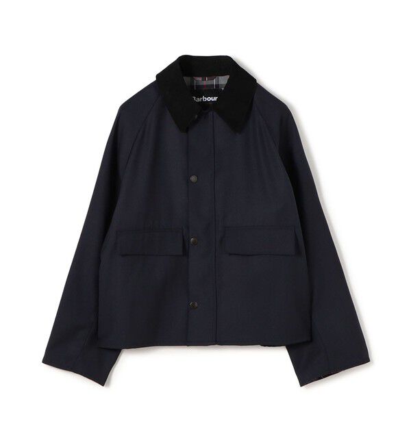 TOMORROWLAND MENS「【別注】Barbour Spey ウール ブルゾン」|ブルゾン・スタジャン|69 ネイビー