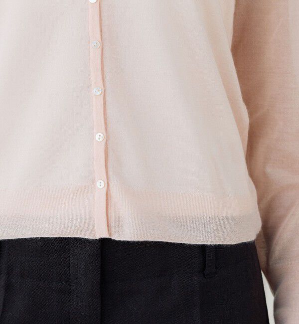 DES PRES「ソフトカシミヤシルク Vネックカーディガン」|カーディガン|