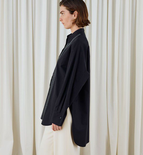 DES PRES「スビンコットンツイル チュニックシャツ」|シャツ・ブラウス|