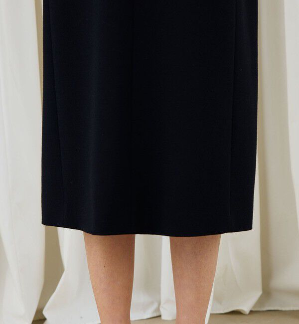 DES PRES「ウールジョーゼット ノースリーブワンピース」|ワンピース|