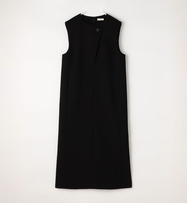 DES PRES「ウールジョーゼット ノースリーブワンピース」|ワンピース|