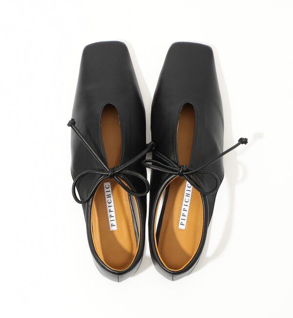 TOMORROWLAND GOODS「PIPPICHIC AMBER COCO フラットシューズ」|バレエシューズ|