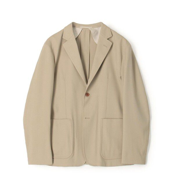 TOMORROWLAND MENS「ウールポリエステル シングルブレステッド 2Bジャケット V.B.CANONICO」|テーラードジャケット|45 キャメル