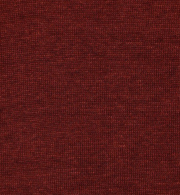 MACPHEE「プレーンリネン ハーフスリーブプルオーバー」|ニット・セーター|