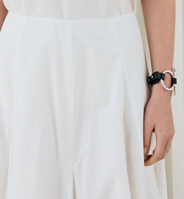 DES PRES「スビンコットンツイル ボリュームスカート」|スカート|