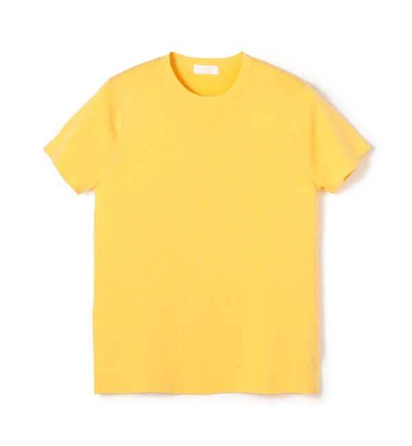 Ballsey「ハイゲージコットン クルーネックプルオーバー」|ニット・セーター|21 イエロー