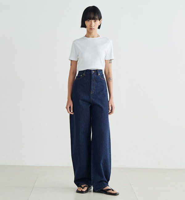 Edition「エッセンシャルデニム カービングパンツ」|デニム|