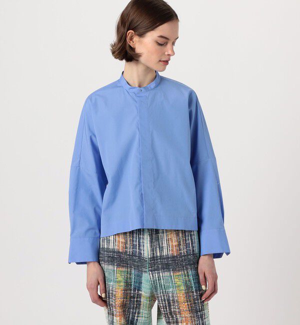 MACPHEE「コットンブロード コクーンシャツ」|シャツ・ブラウス|
