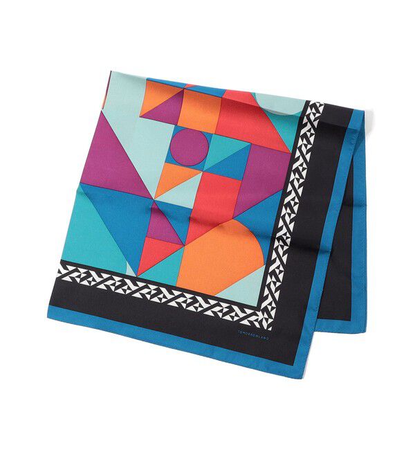 TOMORROWLAND GOODS「TOMORROWLAND シルクプリント スカーフ」|バンダナ・スカーフ|36 レッド系