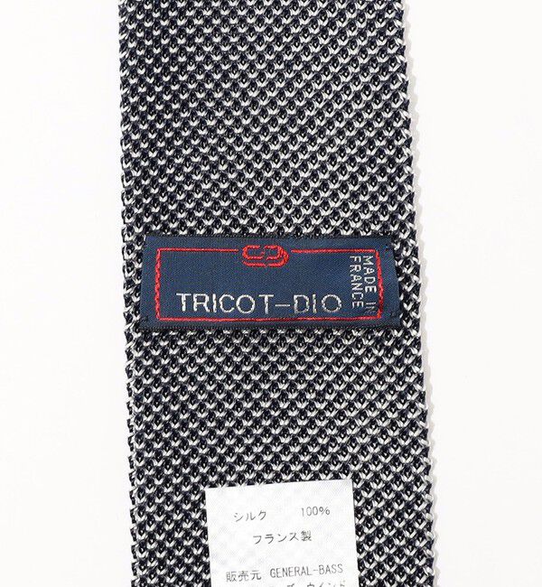 TOMORROWLAND GOODS「TRICOT‐DIO シルクニットタイ」|ネクタイ・蝶ネクタイ|